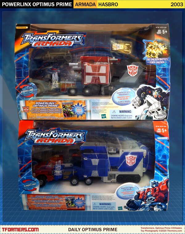 Daily Prime   Transformers Armada POWERLINX Optimus Prime (1 of 1)